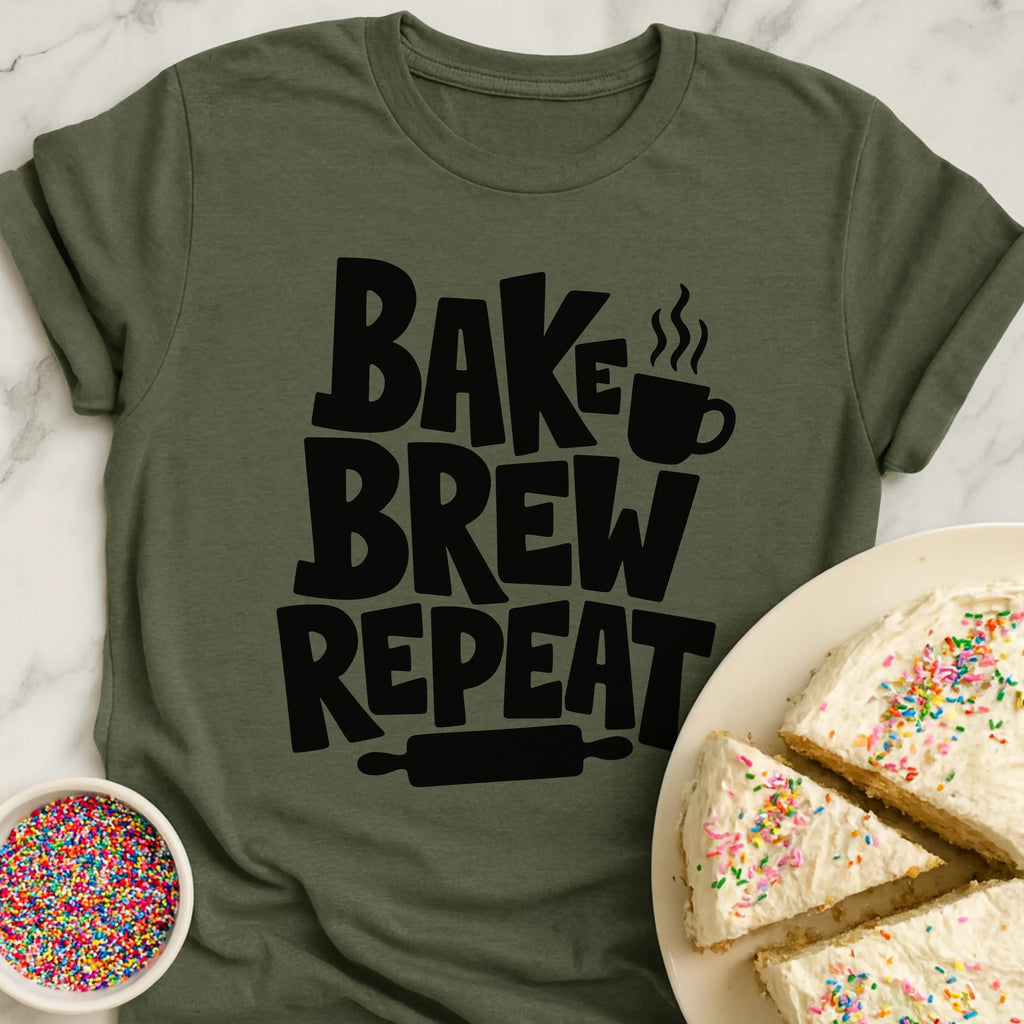 Bake Brew Repeat T-Shirt
