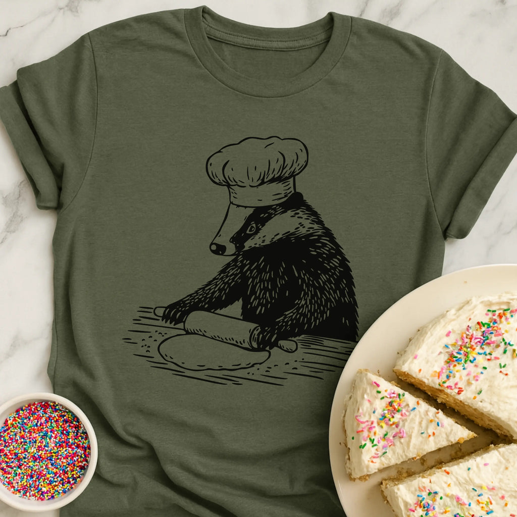 Badger Rolling Dough T-Shirt