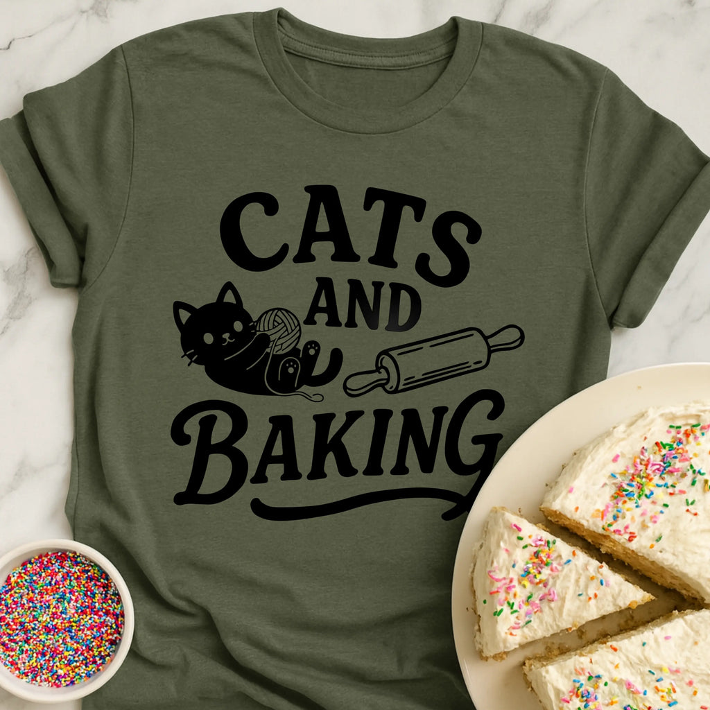 Cats And Baking T-Shirt
