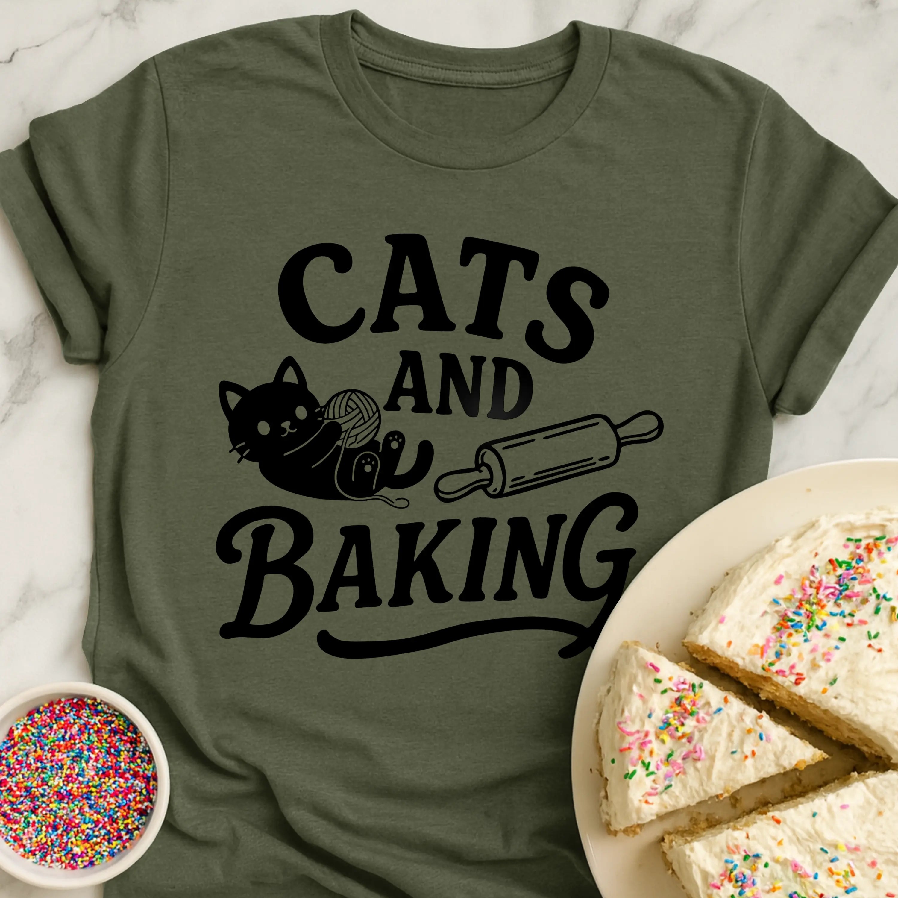 Cats And Baking T-Shirt