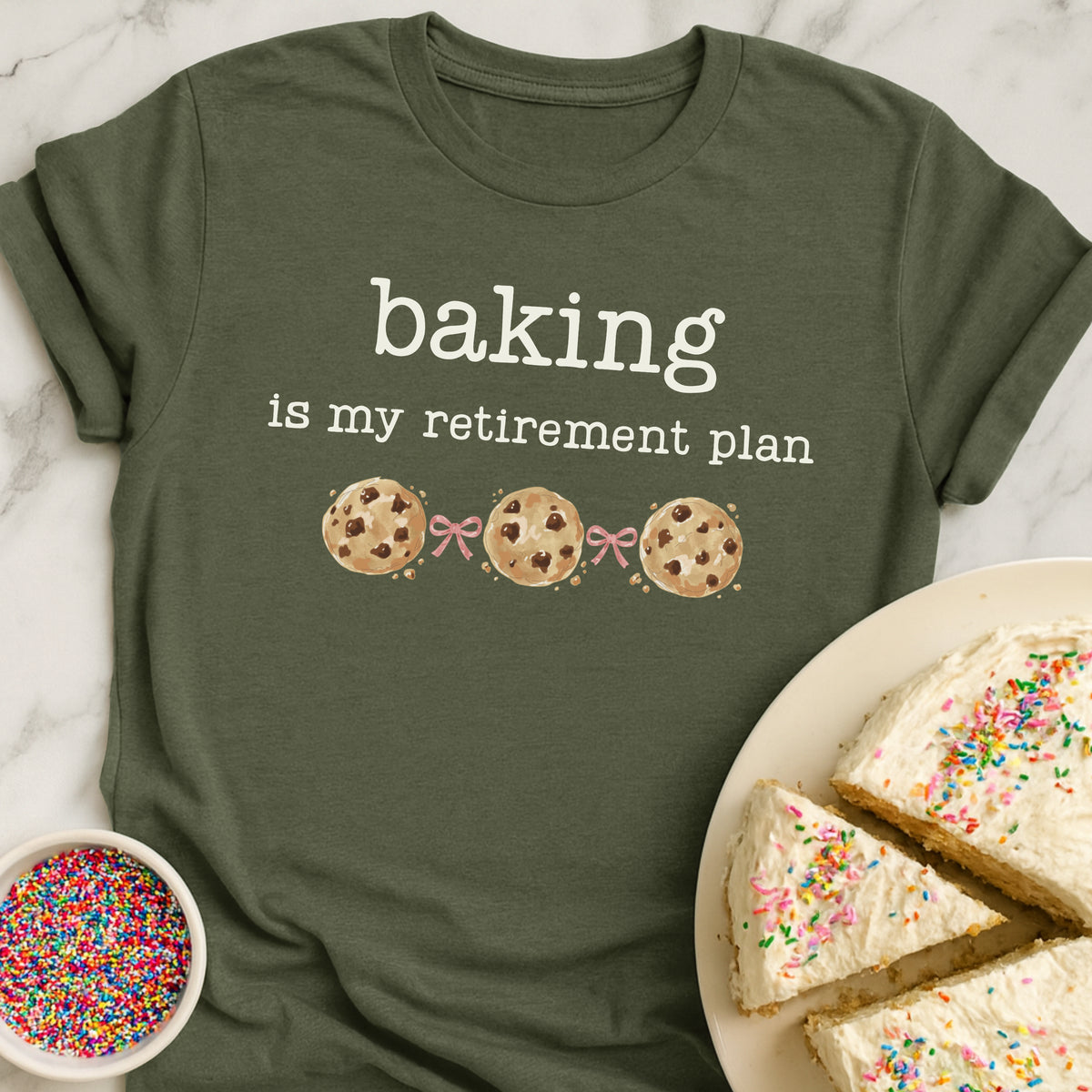 Cookies Retirement Plan T-Shirt