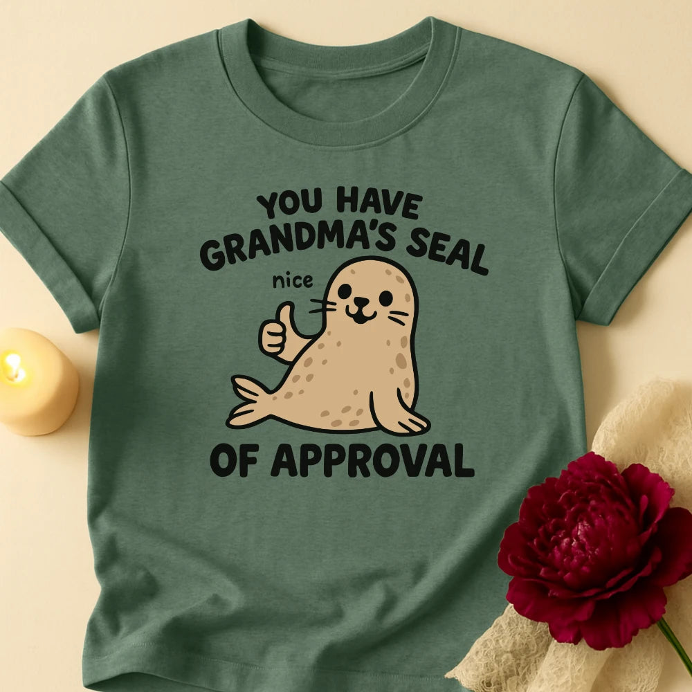 Approval Seal Grandma T-Shirt