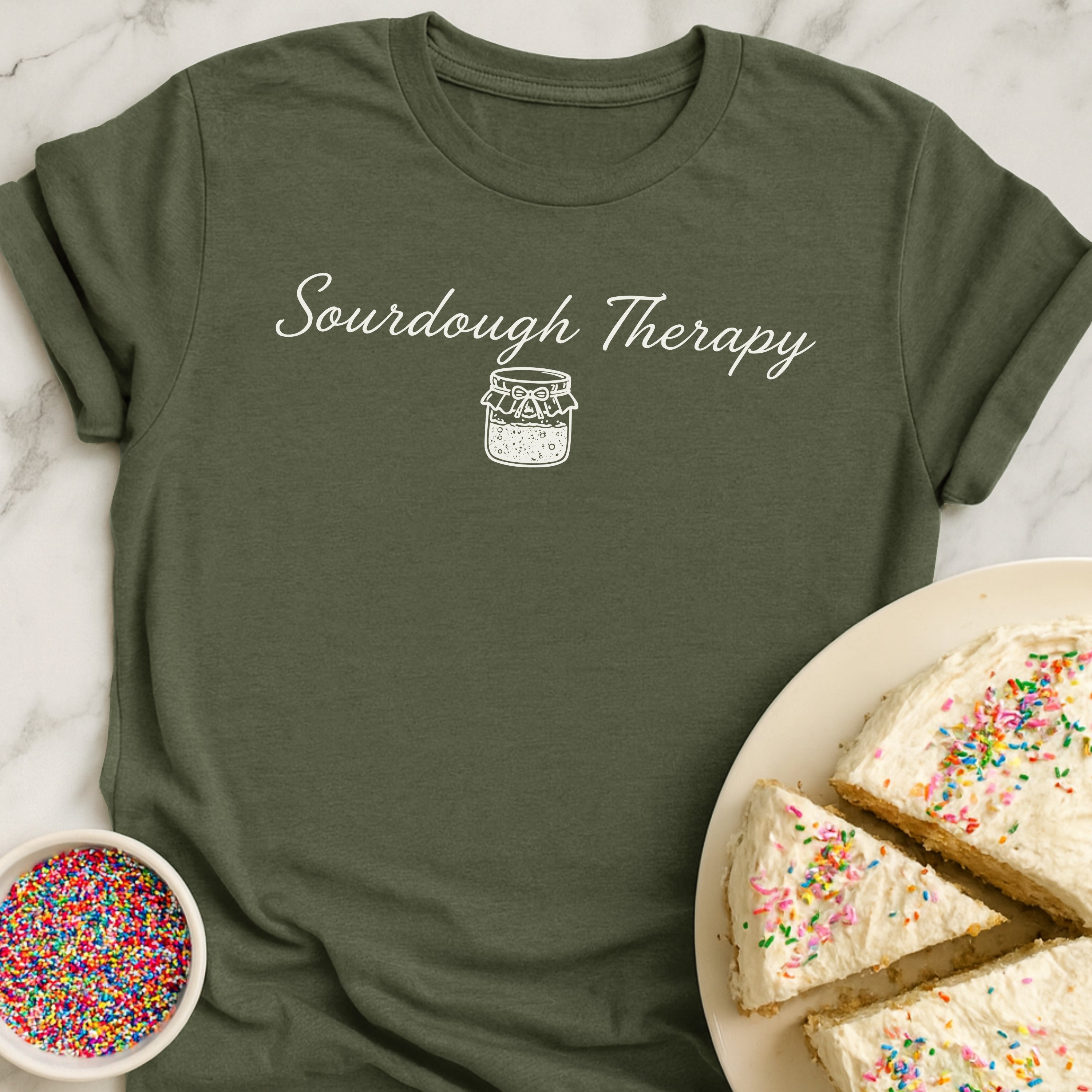 Sourdough Therapy Elegant T-Shirt