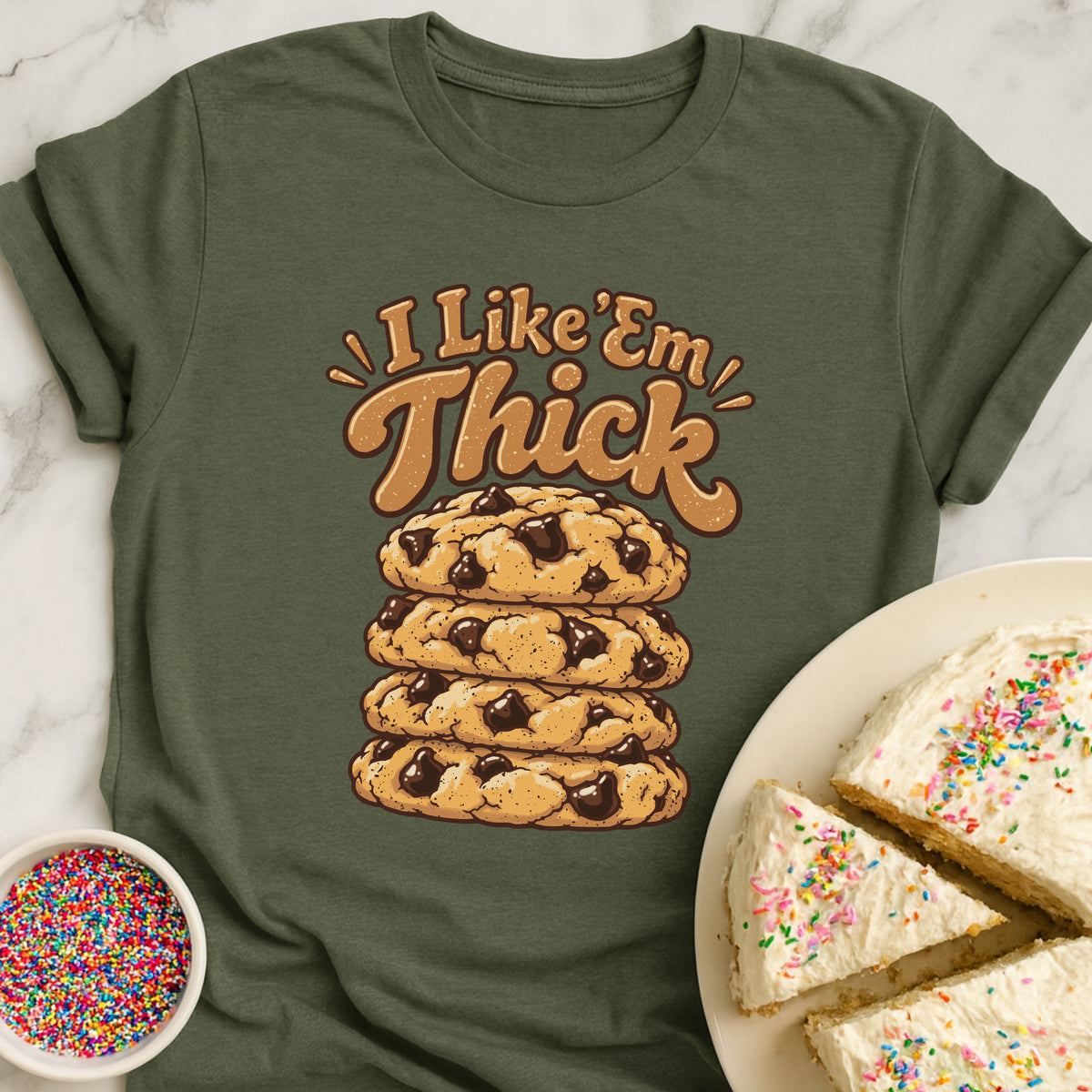 Like Em Thick T-Shirt
