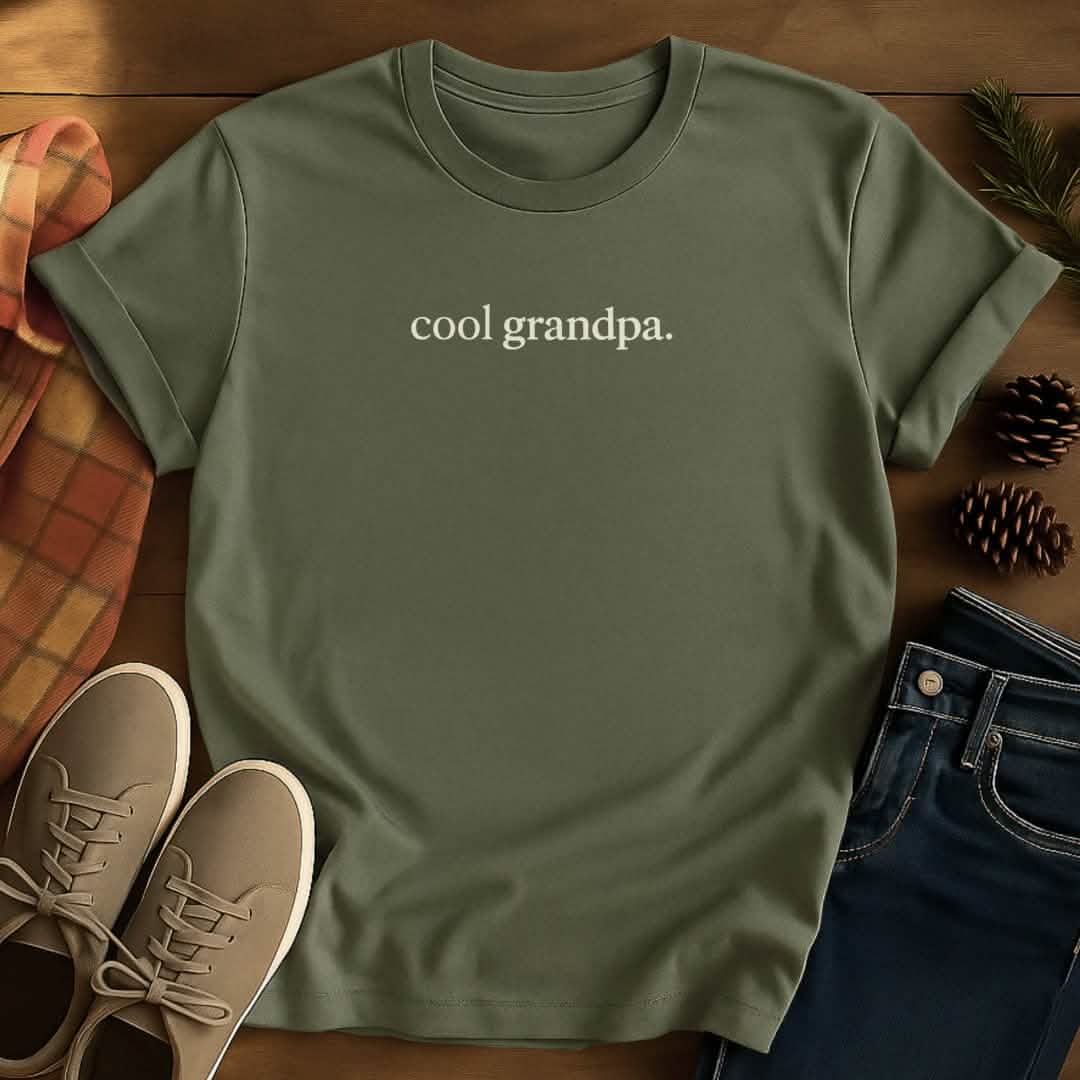 Cool Vibes Grandpa T-Shirt