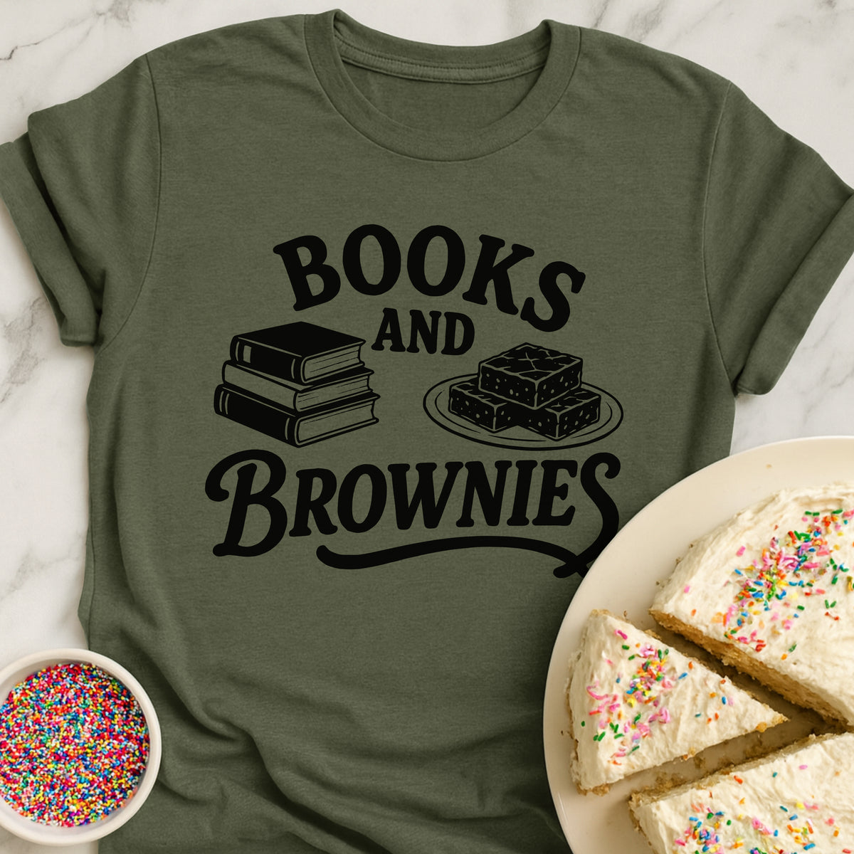 Books And Brownies T-Shirt