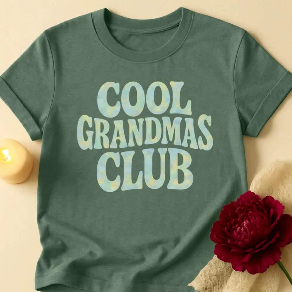 Groovy Grandma T-Shirt Crew