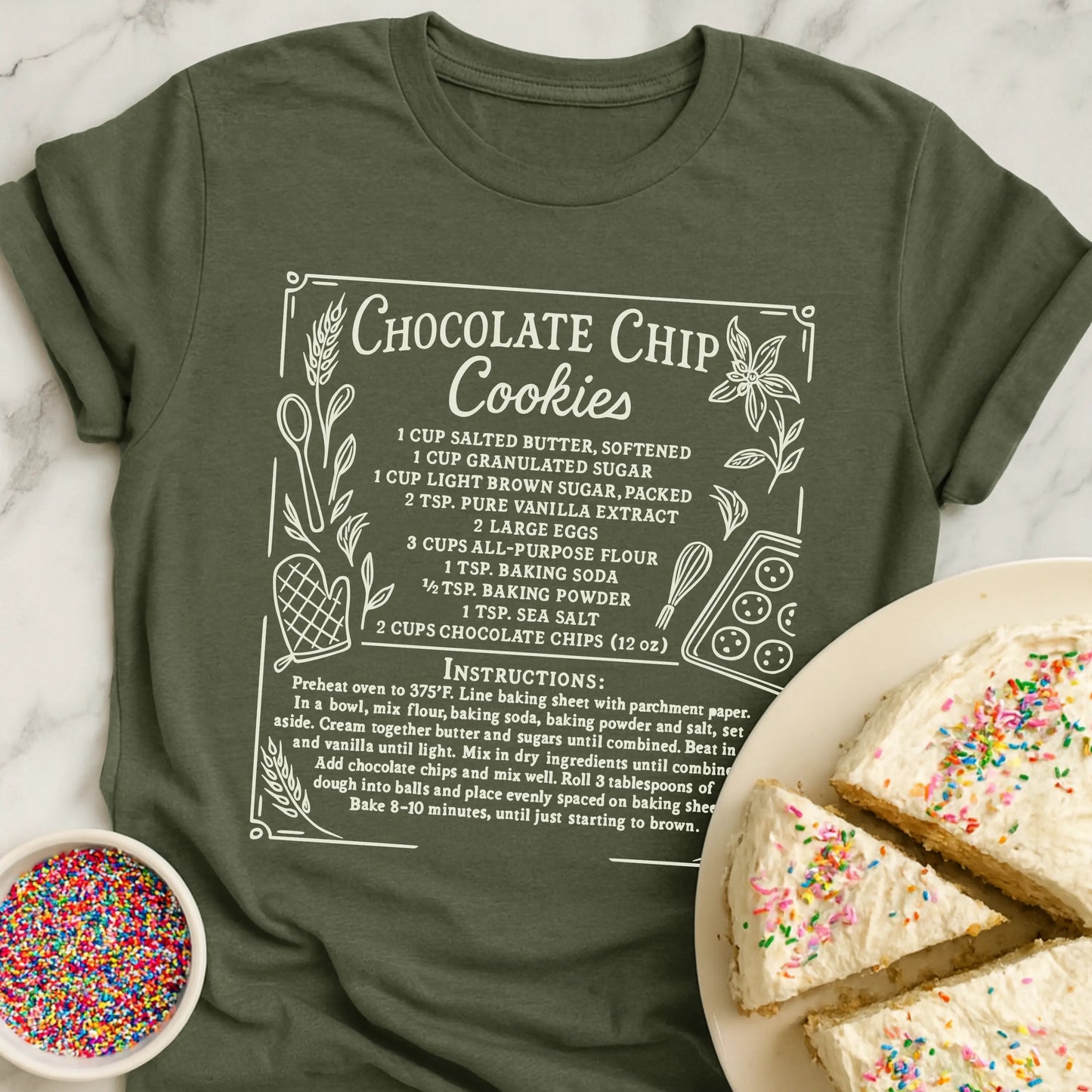Cookie Recipe T-Shirt