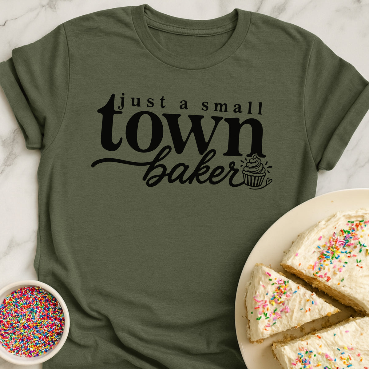 Small Town Baker T-Shirt