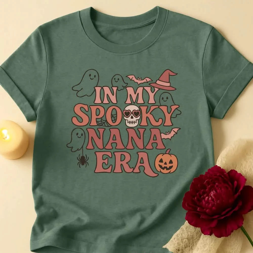 Spooky Era Grandma Halloween T-Shirt