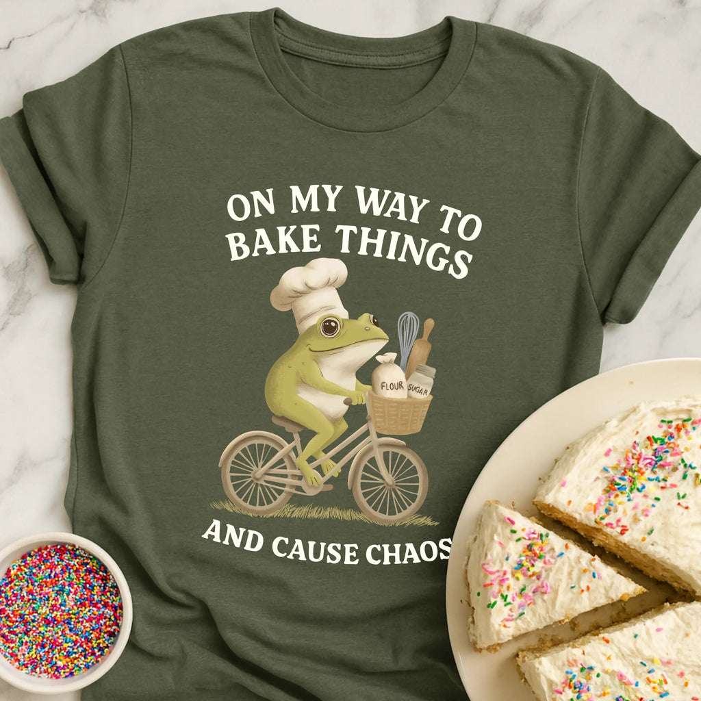 Baking Pedal Frog T-Shirt