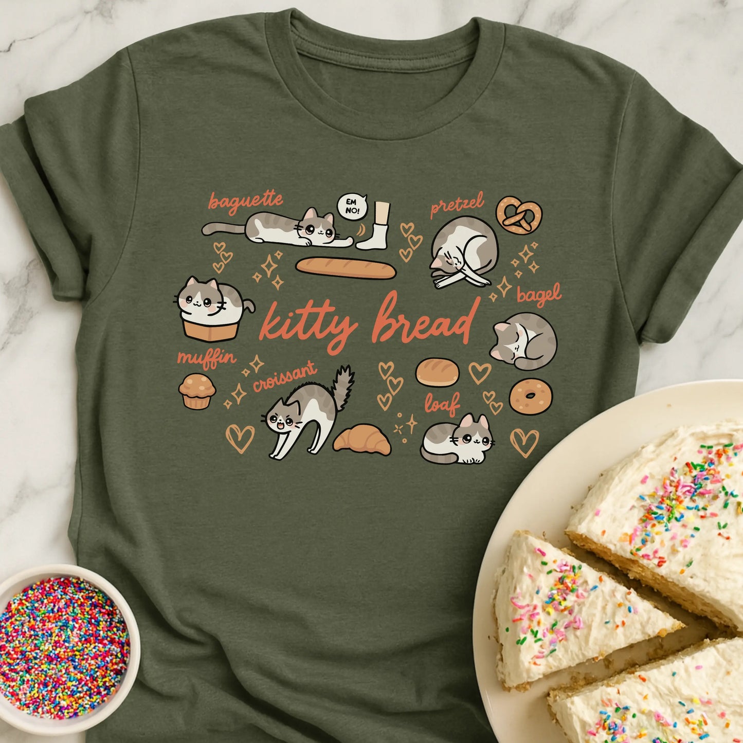 Kitty Bread T-Shirt