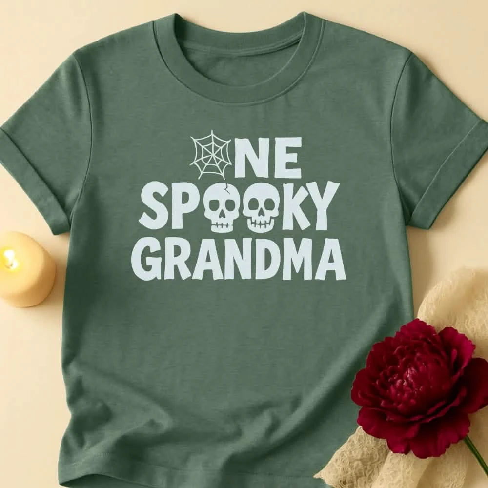 One Spooky Grandma Halloween T-Shirt