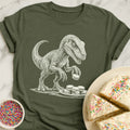 Velociraptor Macaron T-Shirt