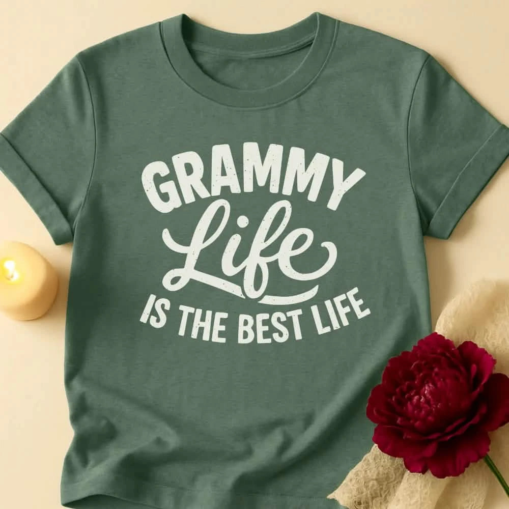 Best Vibes Grandma T-Shirt