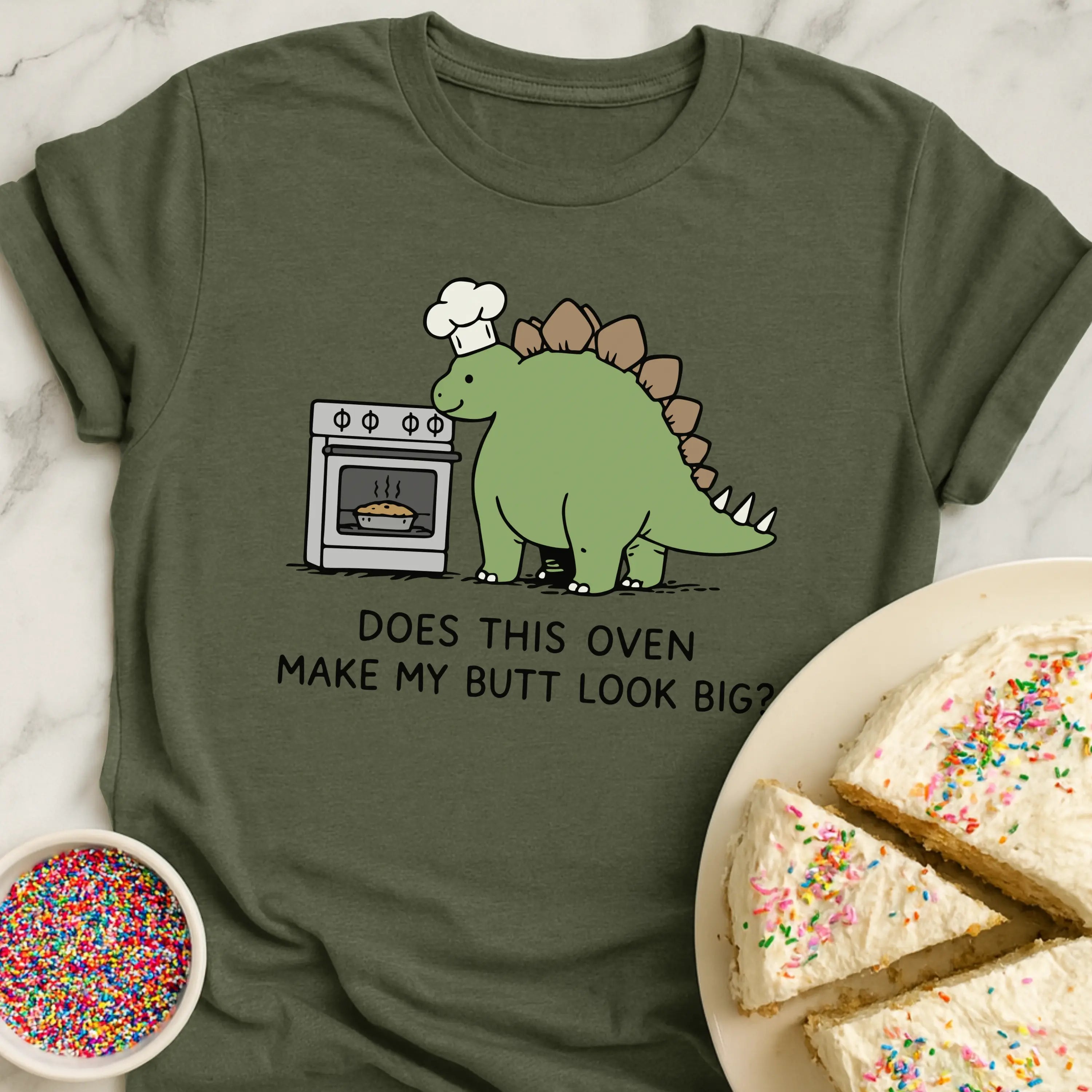 Stegosaurus Oven T-Shirt