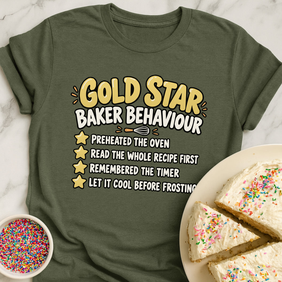 Gold Star Baker T-Shirt