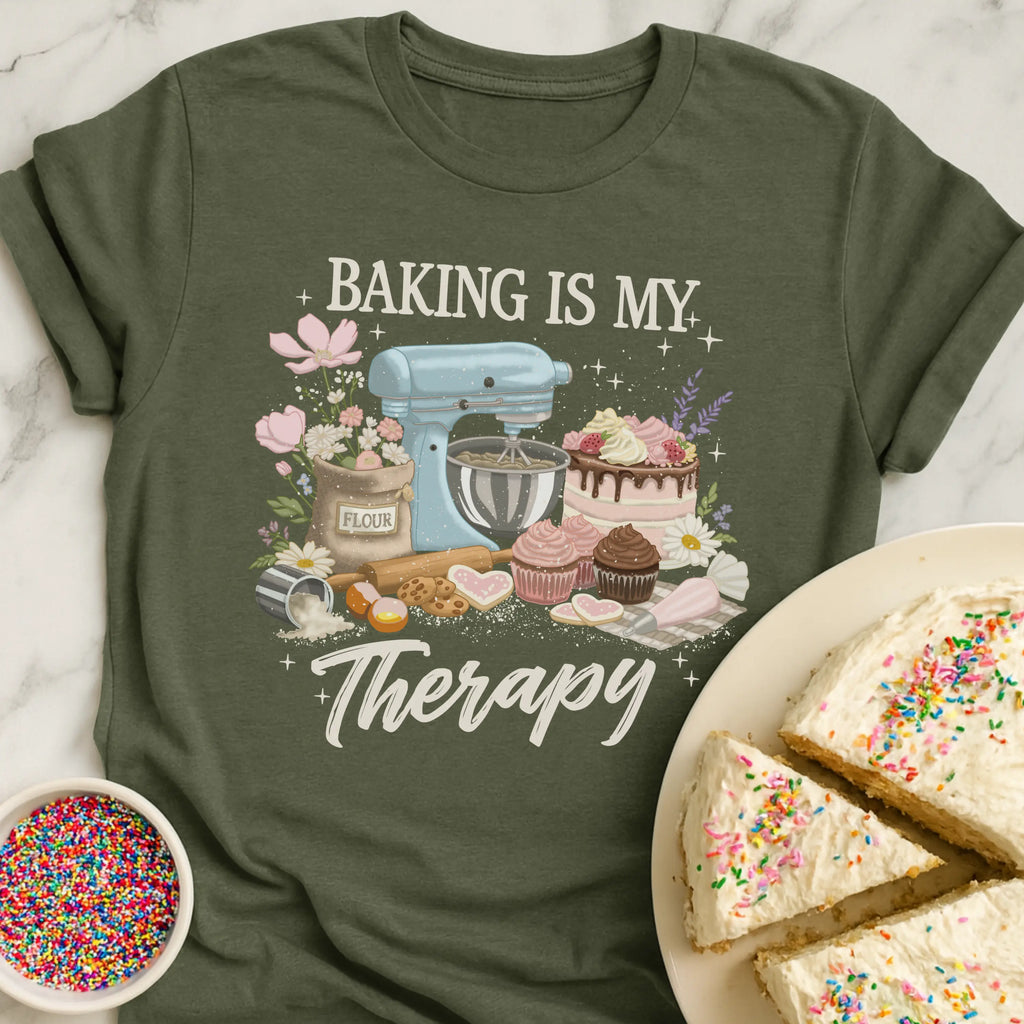 Baking Therapy T-Shirt