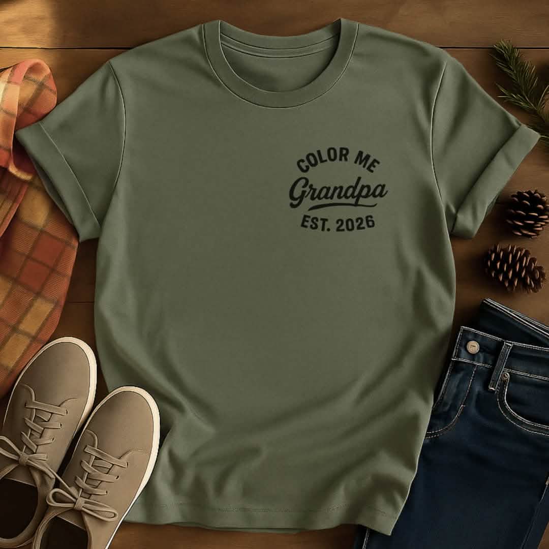Color Me Grandpa T-Shirt
