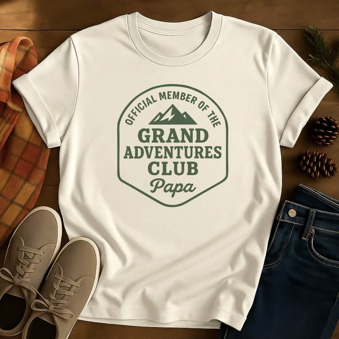 Grand Adventures Grandpa T-Shirt