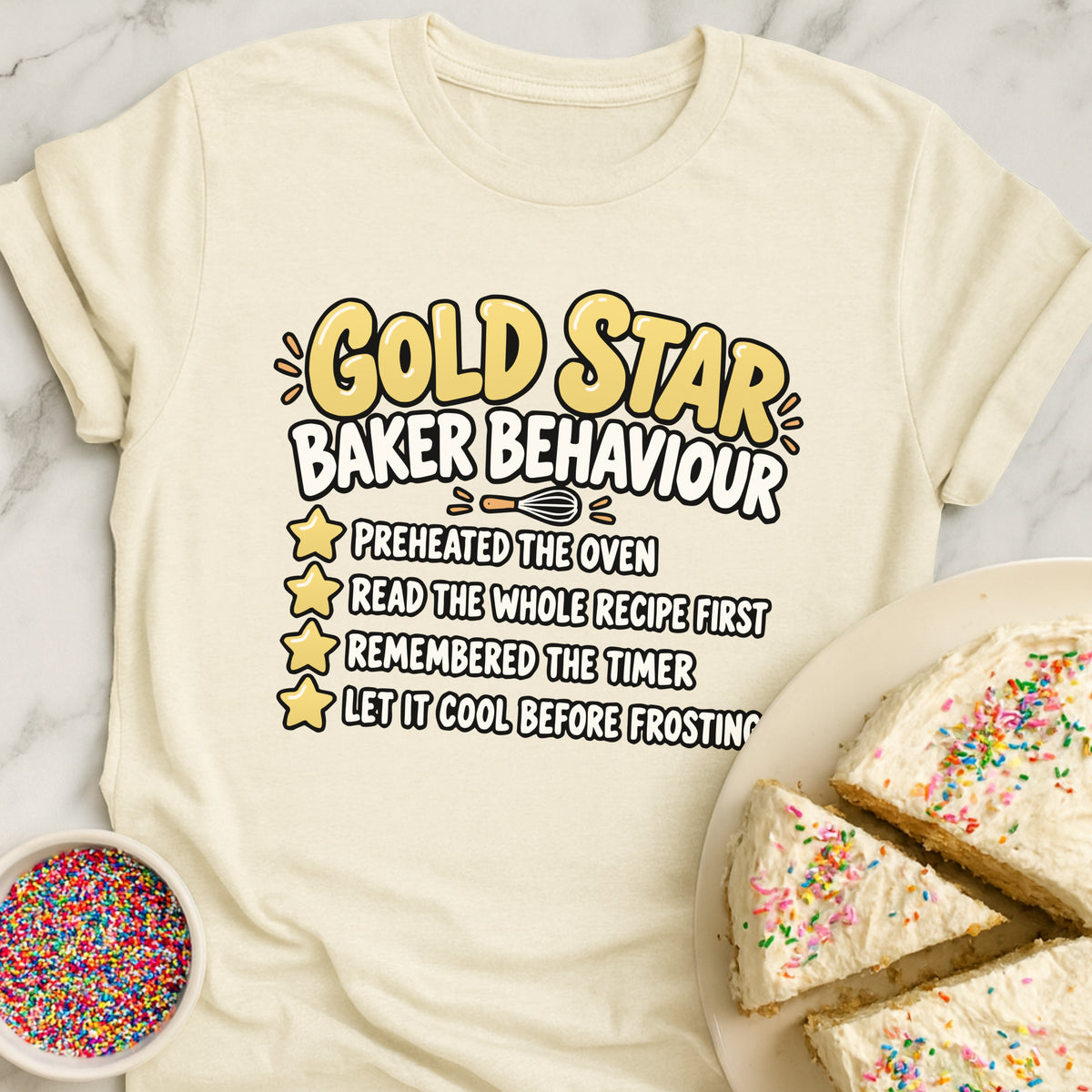 Gold Star Baker T-Shirt