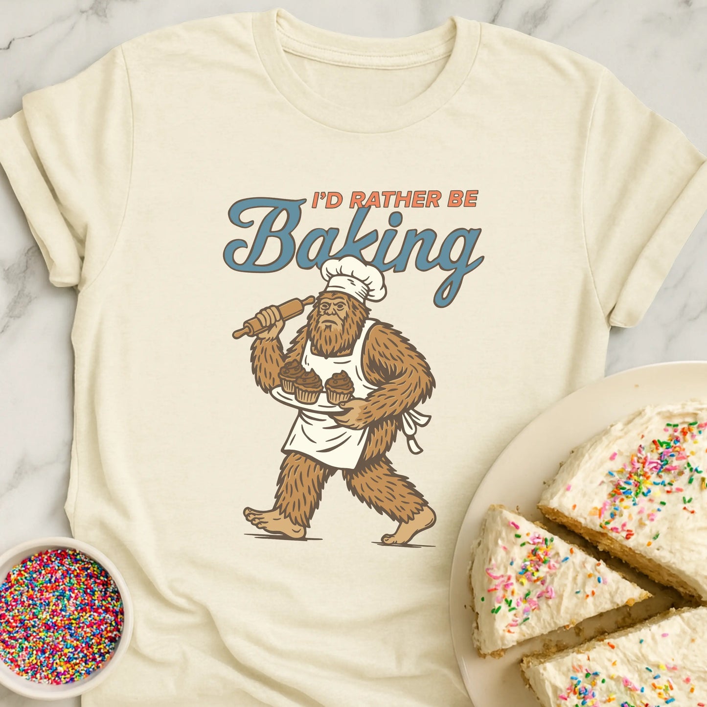 Baking Sasquatch T-Shirt
