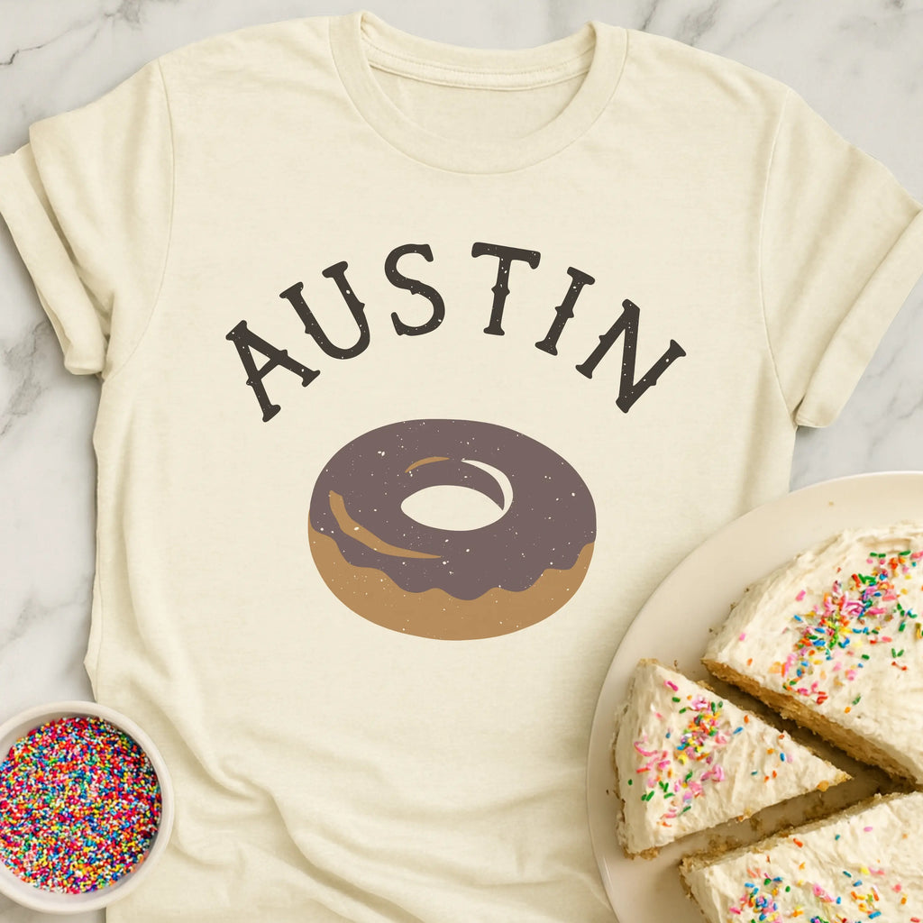 Austin Iced Donut T-Shirt