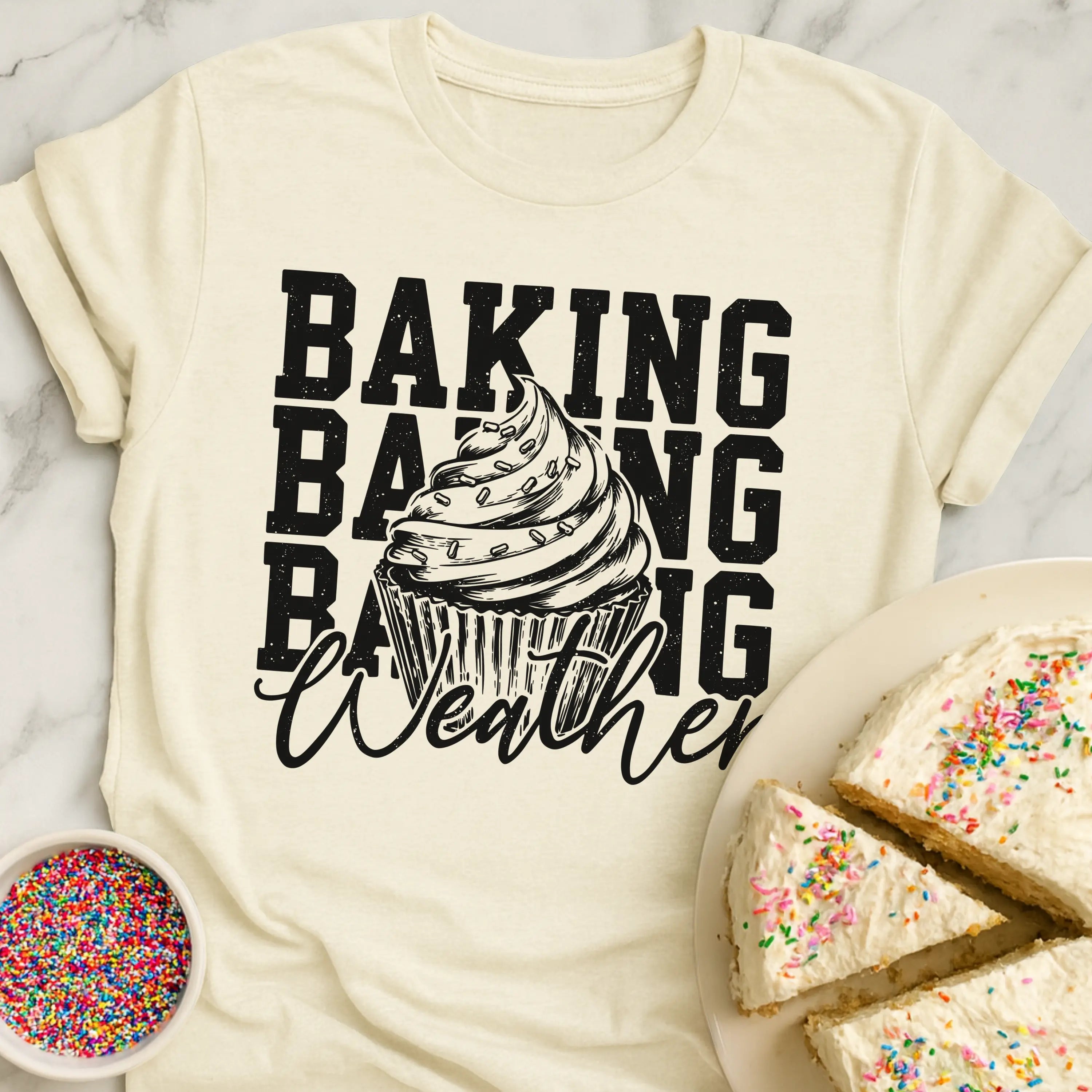 Baking Weather Stack T-Shirt