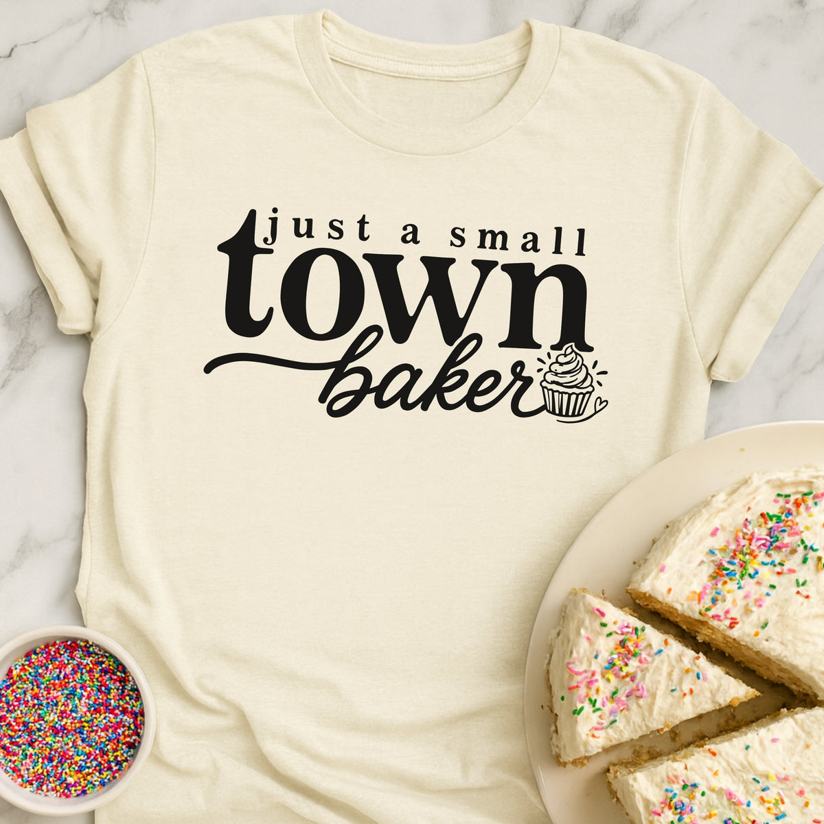 Small Town Baker T-Shirt