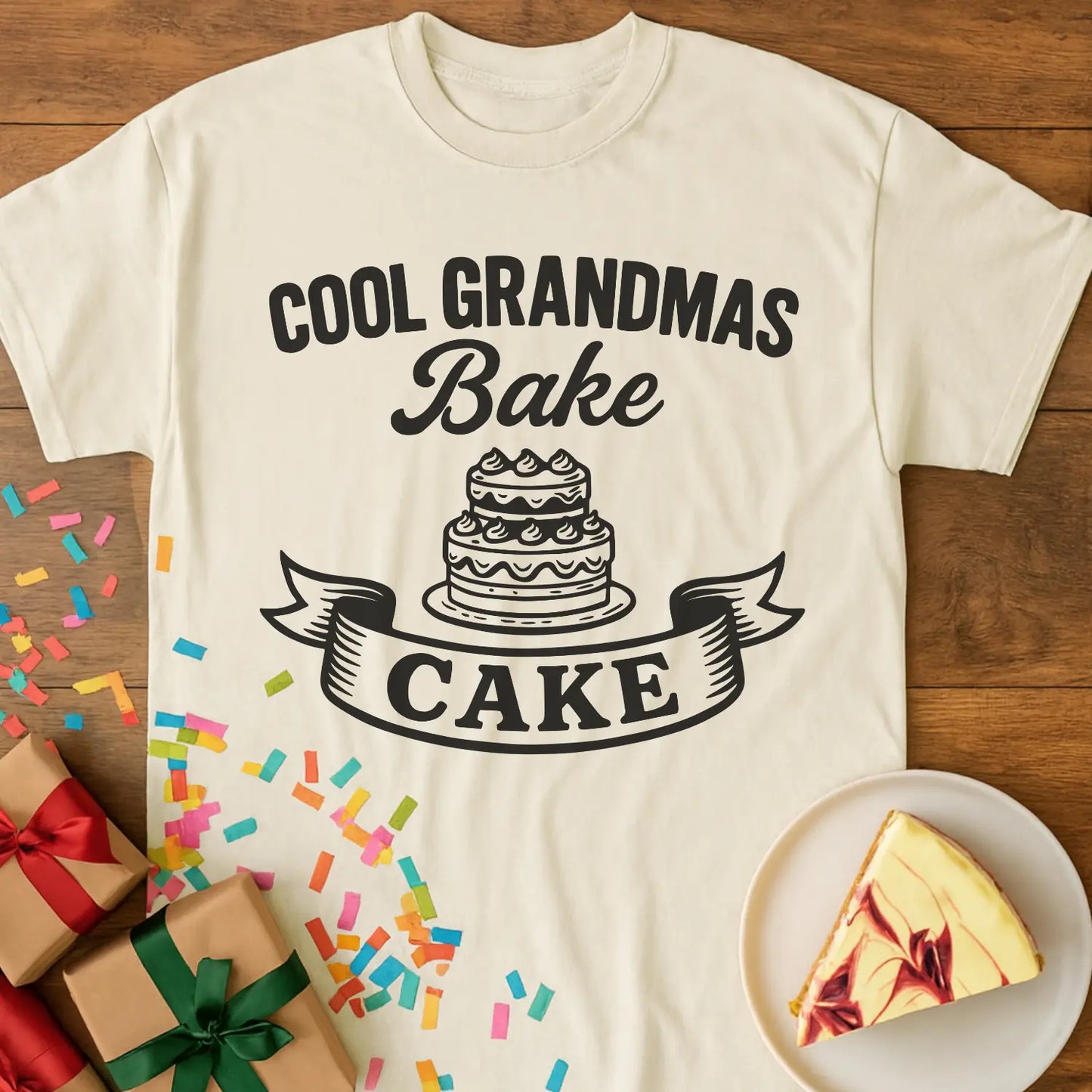 Cool Grandma Baking T-Shirt