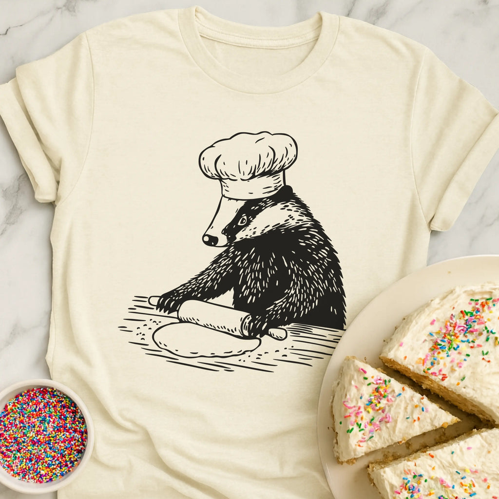 Badger Rolling Dough T-Shirt