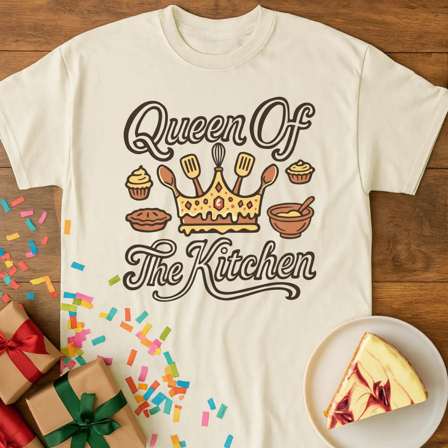 Queen Of Kitchen Grandma T-Shirt
