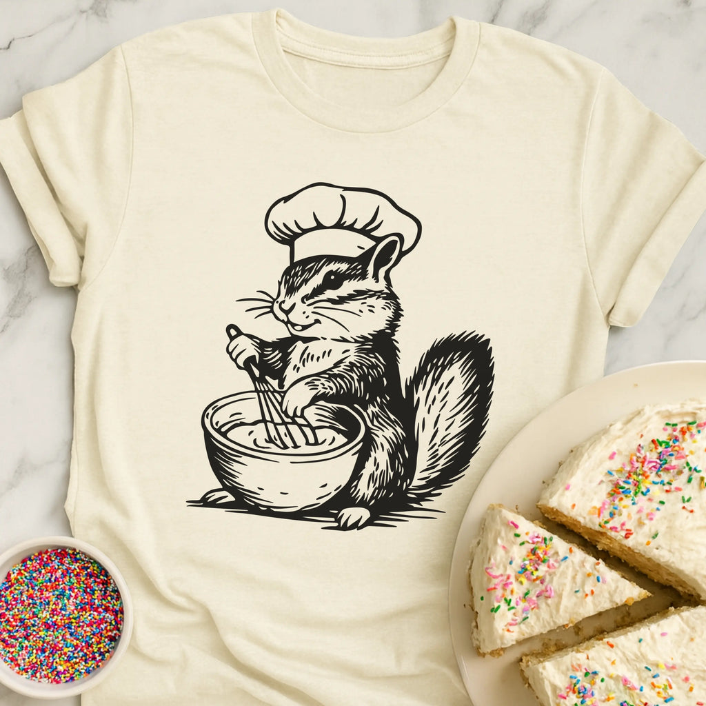 Chipmunk Mixing Bowl T-Shirt