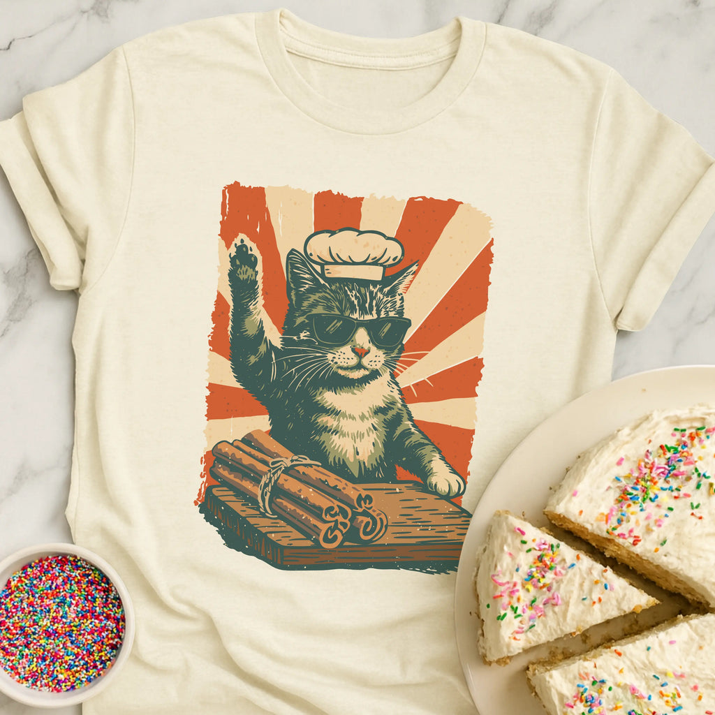 Cinnamon Loving Cat T-Shirt
