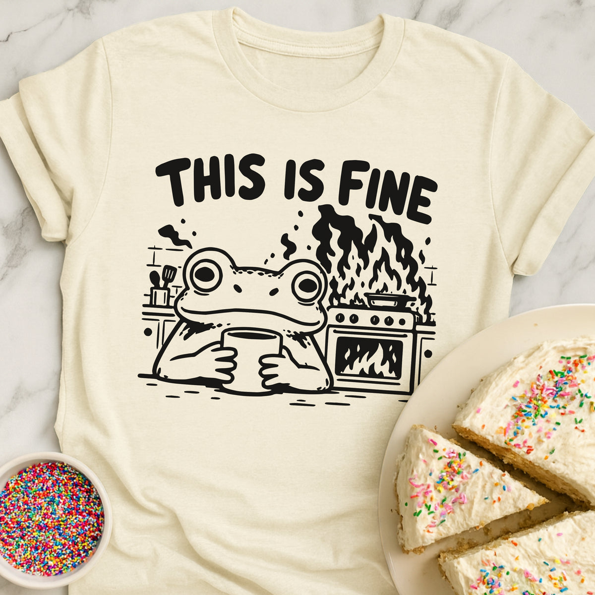 This Is Fine T-Shirt