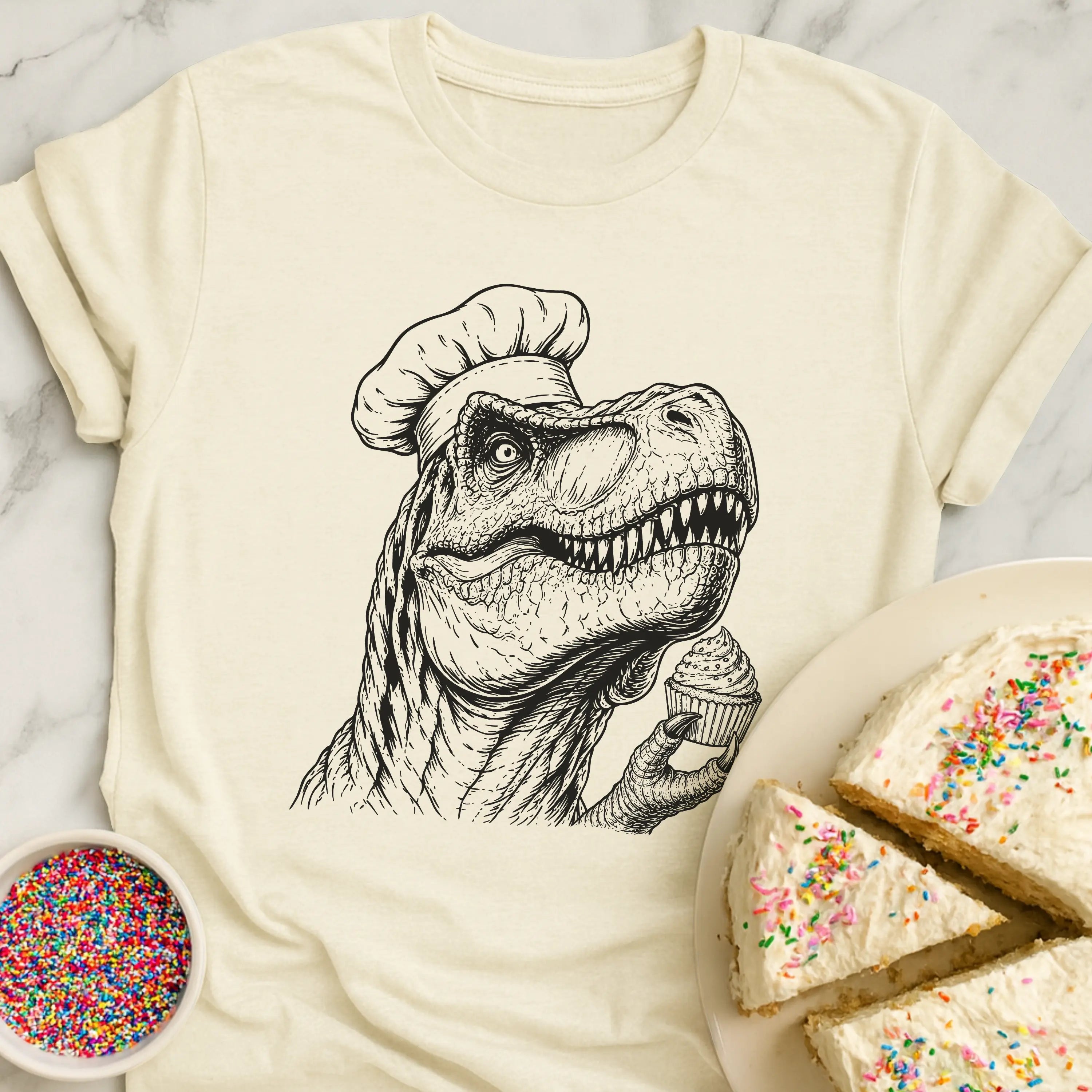T-Rex Cupcake T-Shirt