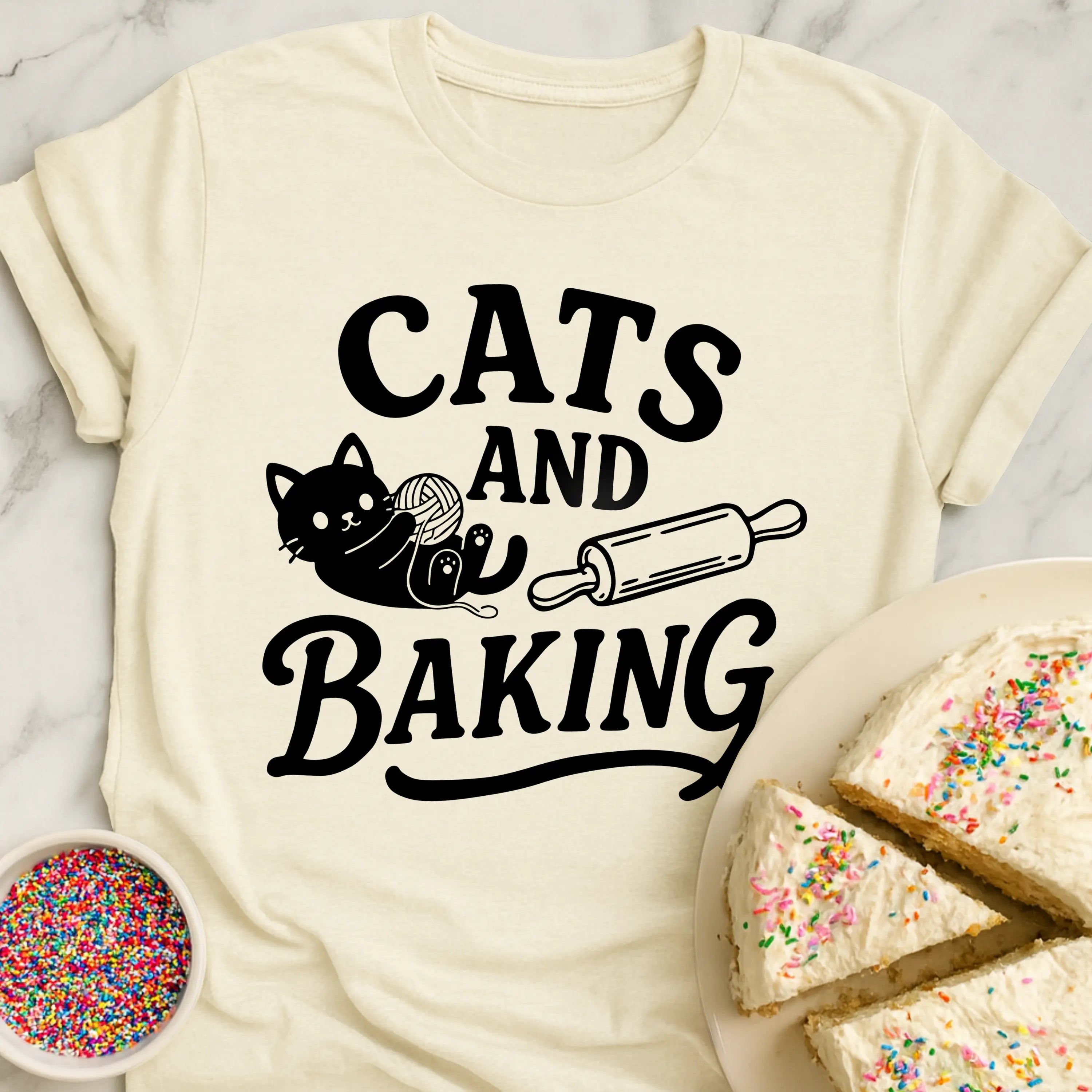 Cats And Baking T-Shirt