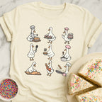 Cute Goose Baking T-Shirt