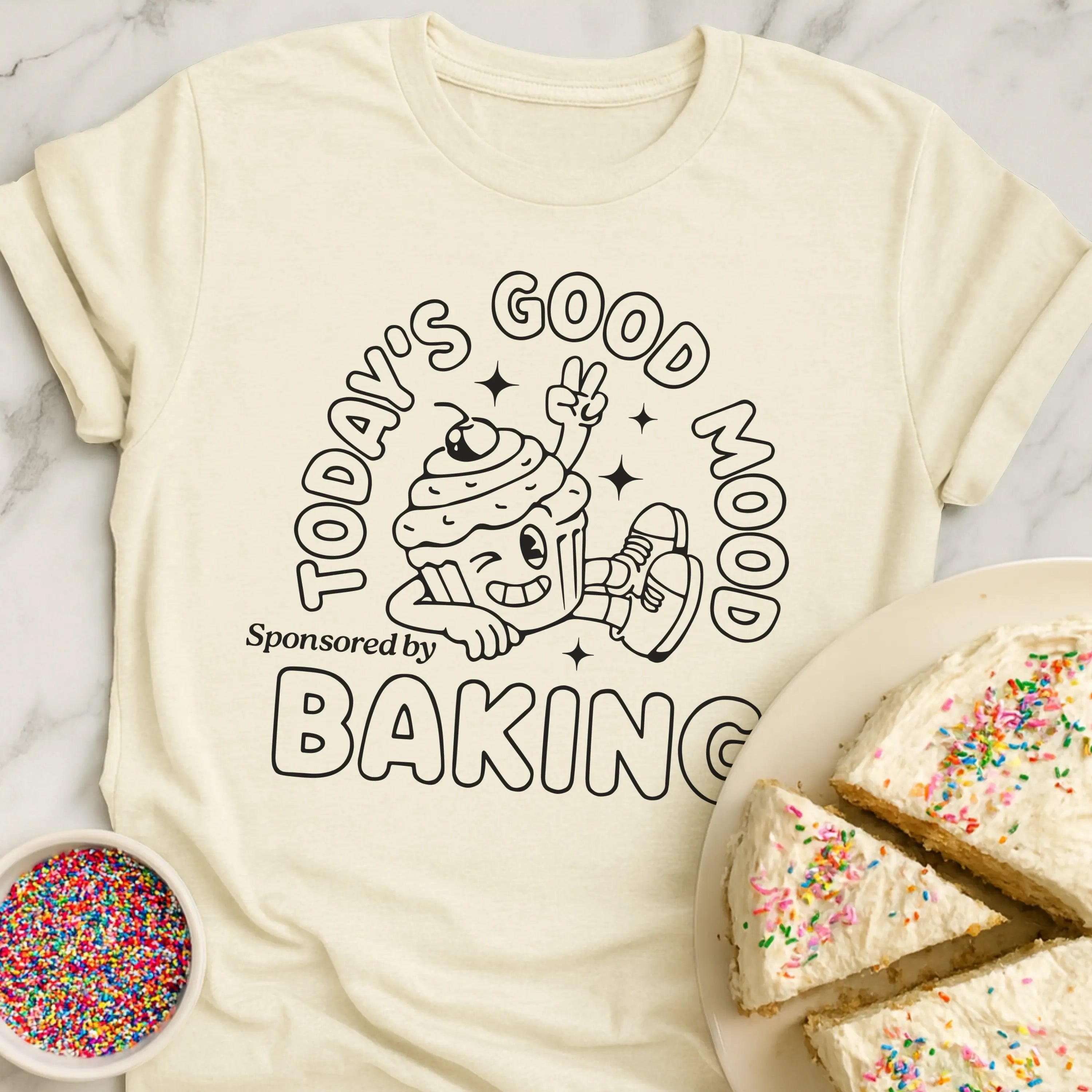 Sponsored By Baking T-Shirt