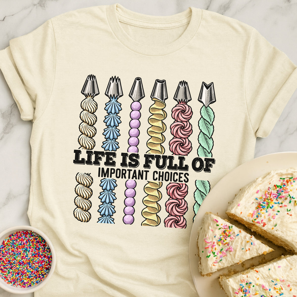 Choose Piping Tip T-Shirt