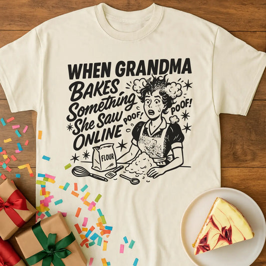 Online Recipe Grandma T-Shirt