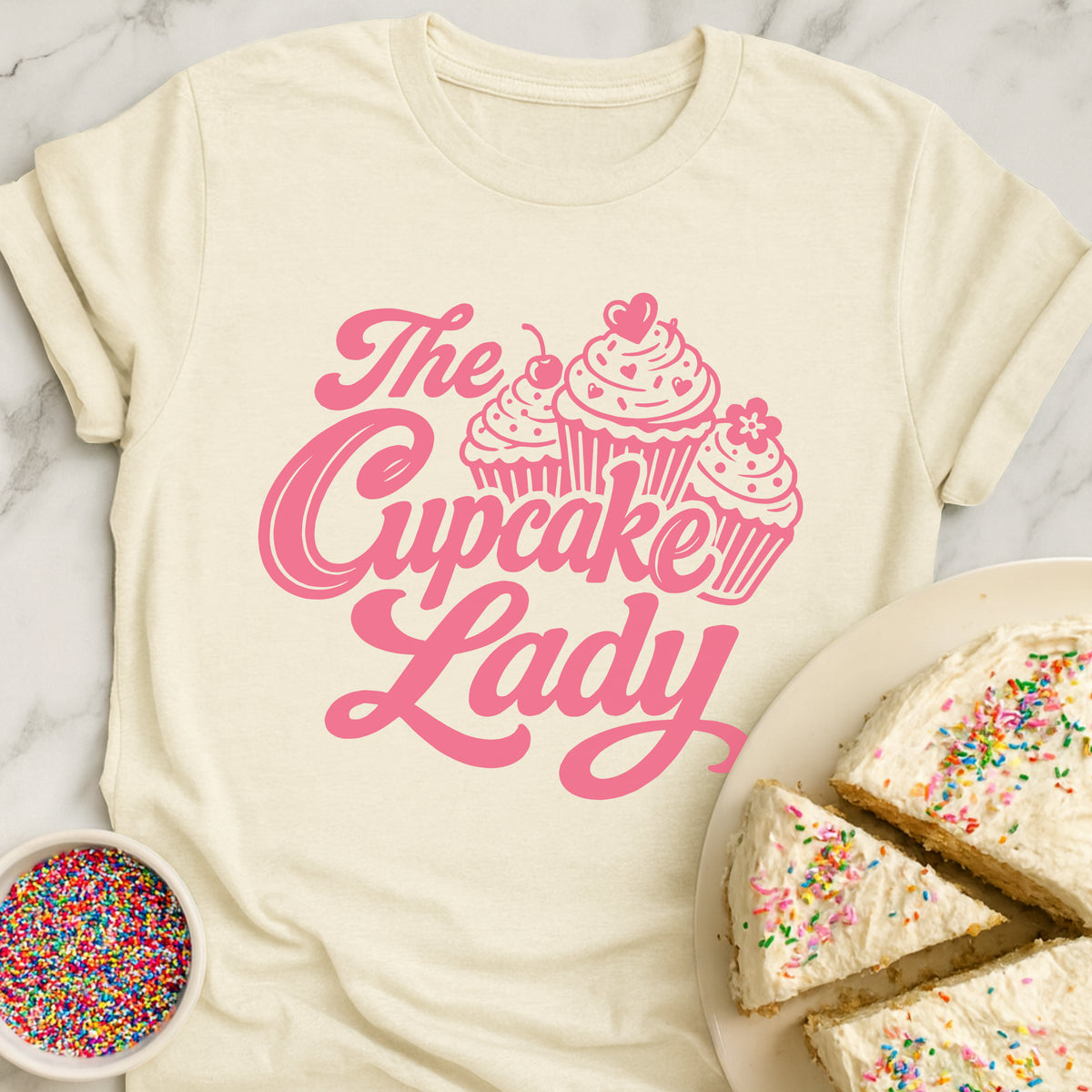 The Cupcake Lady T-Shirt