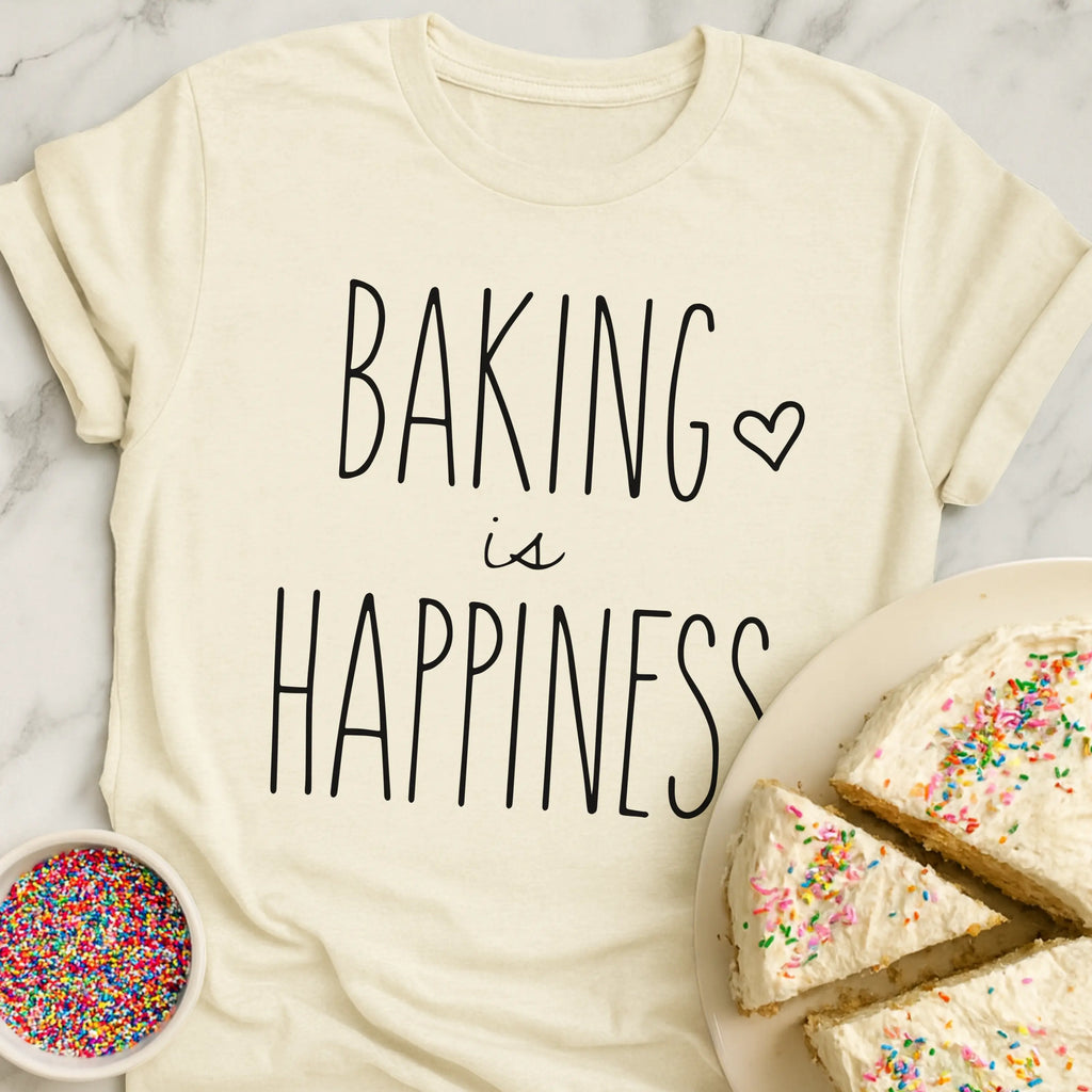 Baking Is Happiness T-Shirt