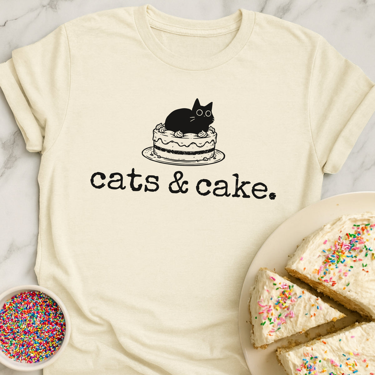 Cats And Cake T-Shirt