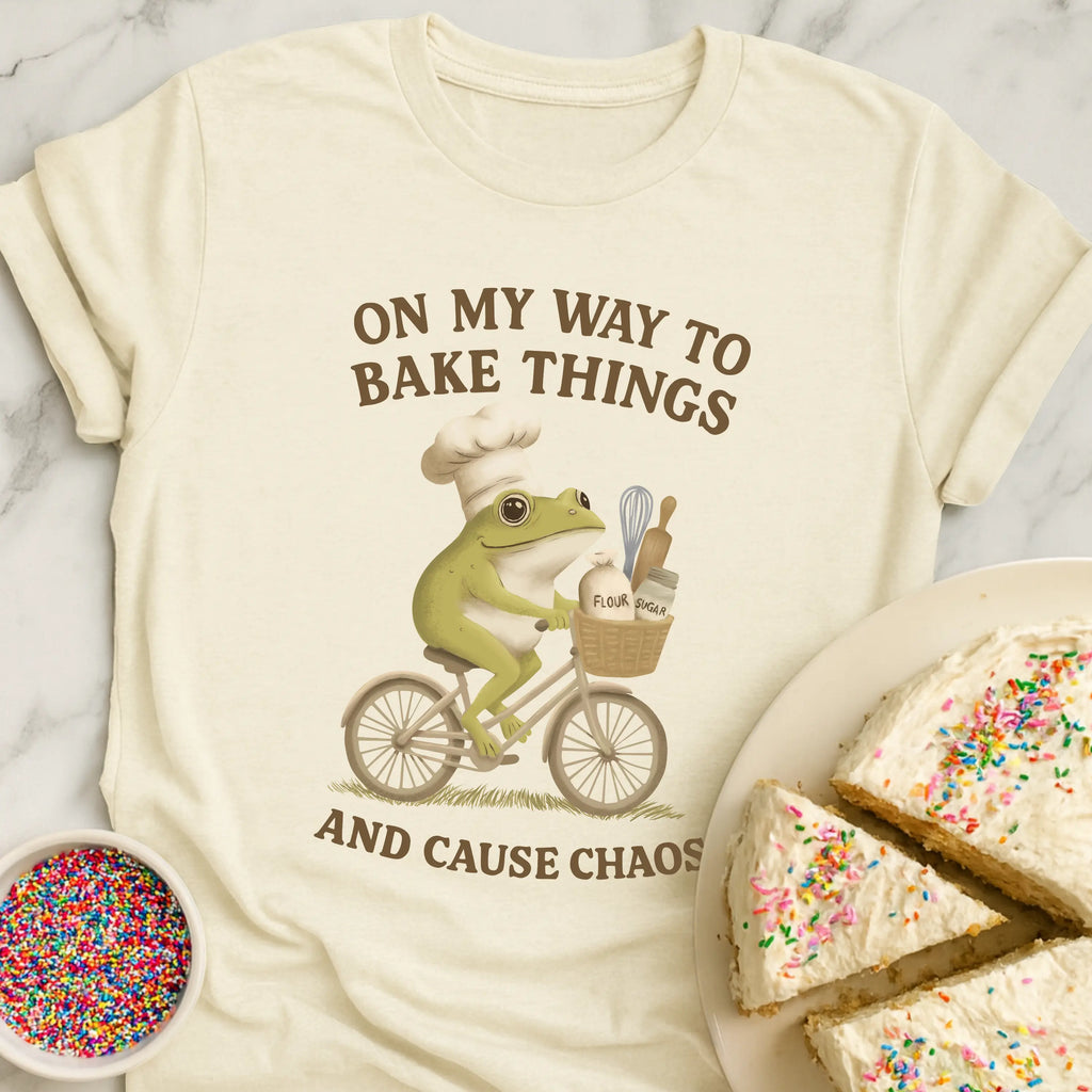 Baking Pedal Frog T-Shirt