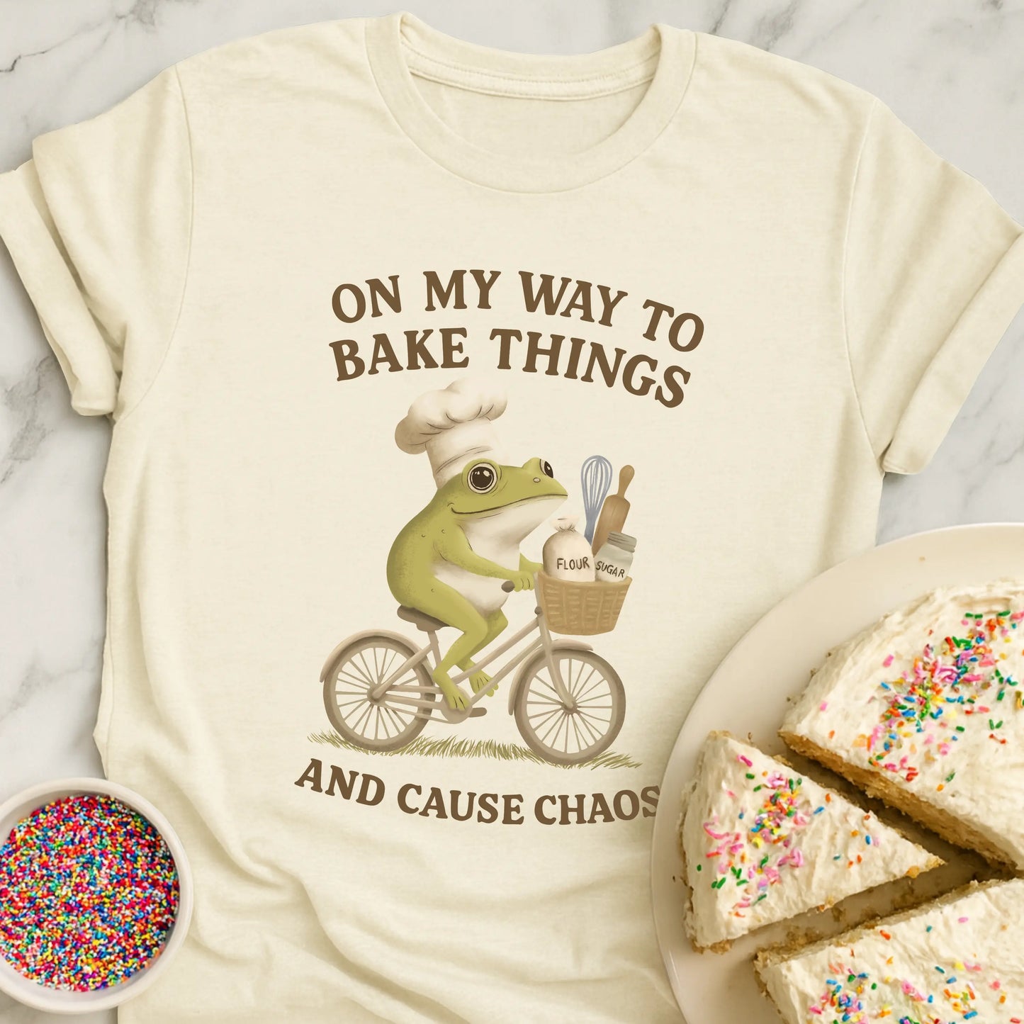 Baking Pedal Frog T-Shirt