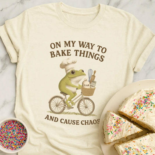 Baking Pedal Frog T-Shirt