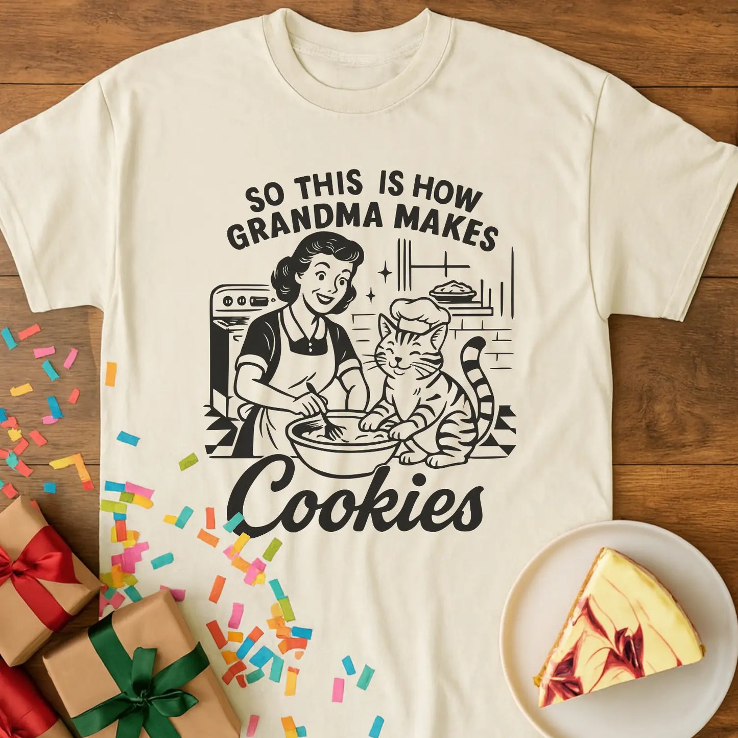 Making Cookies Grandma T-Shirt