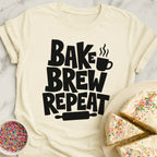 Bake Brew Repeat T-Shirt