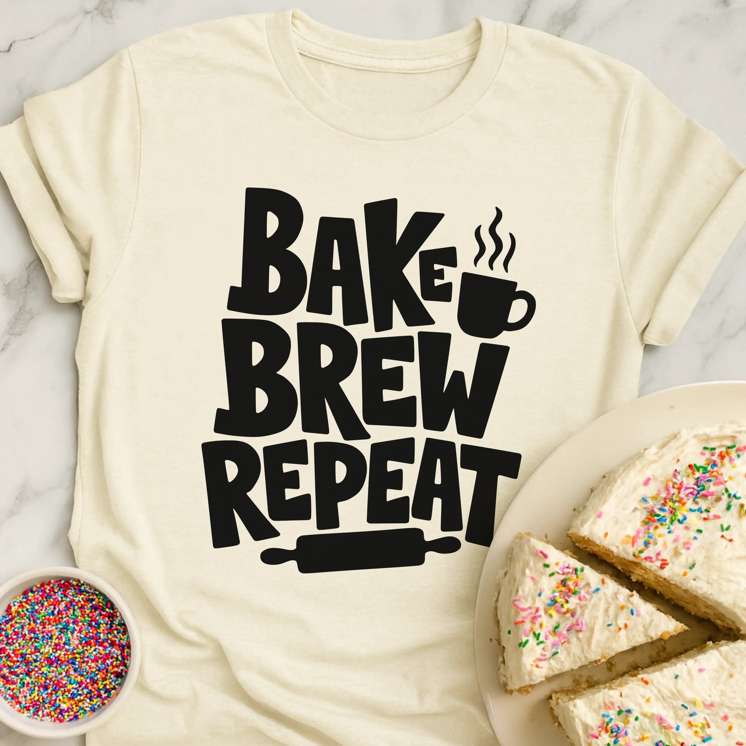 Bake Brew Repeat T-Shirt